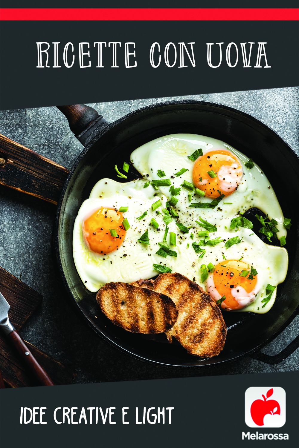 Ricette con uova: idee creative e light