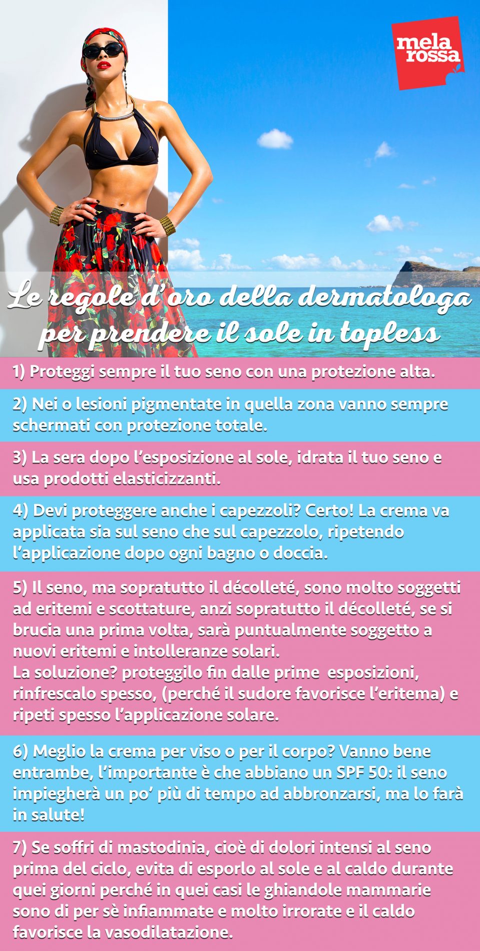 seno perfetto: consigli per prendere il sole in topless