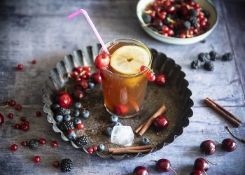 Tè nero ai frutti rossi e cannella