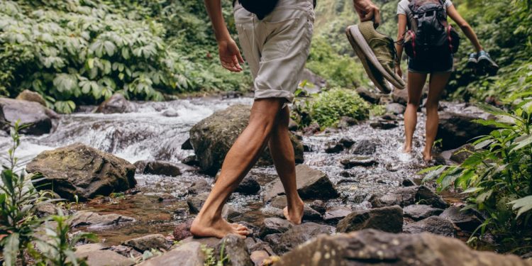 barefoot-hiking