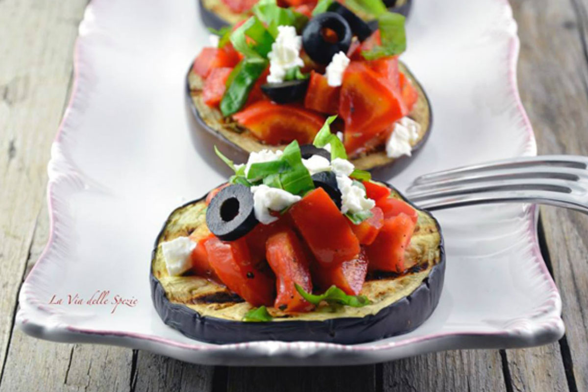bruschette di melanzane