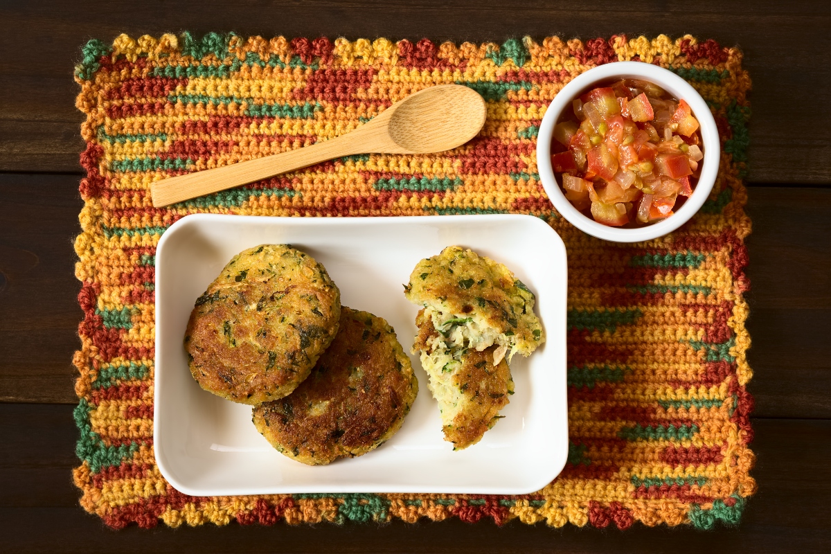 polpette di quinoa e zucchine