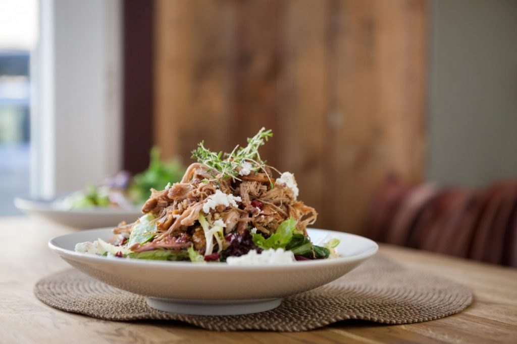 pulled pork salad