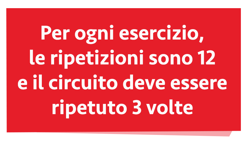 rassodare il seno: circuito per pettorali