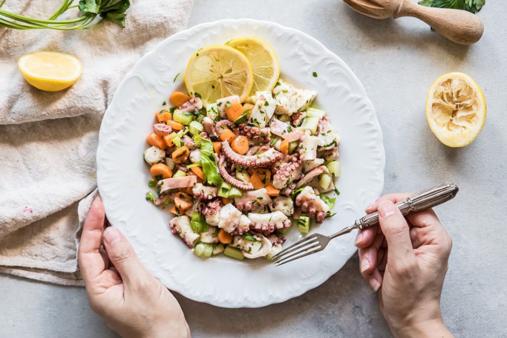 ricette ferragosto insalata di polpo