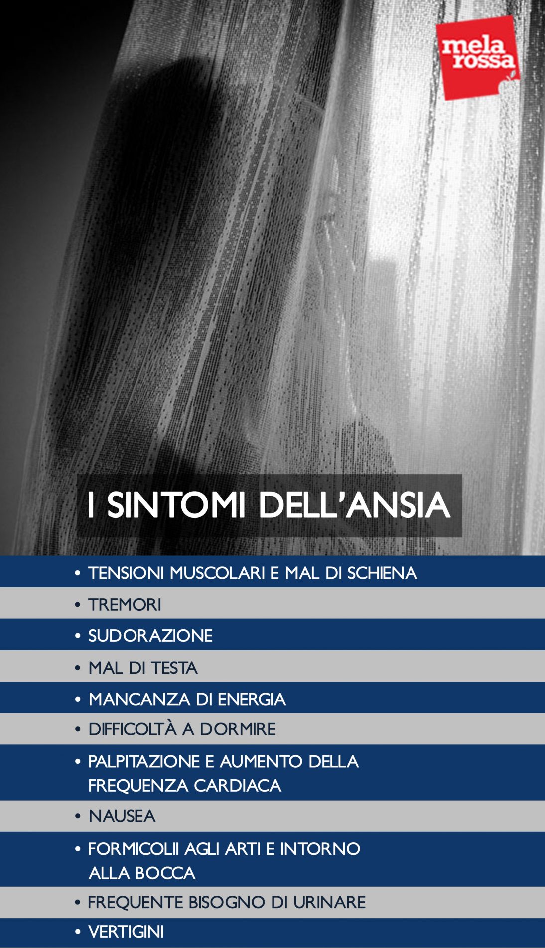 I sintomi dell'ansia