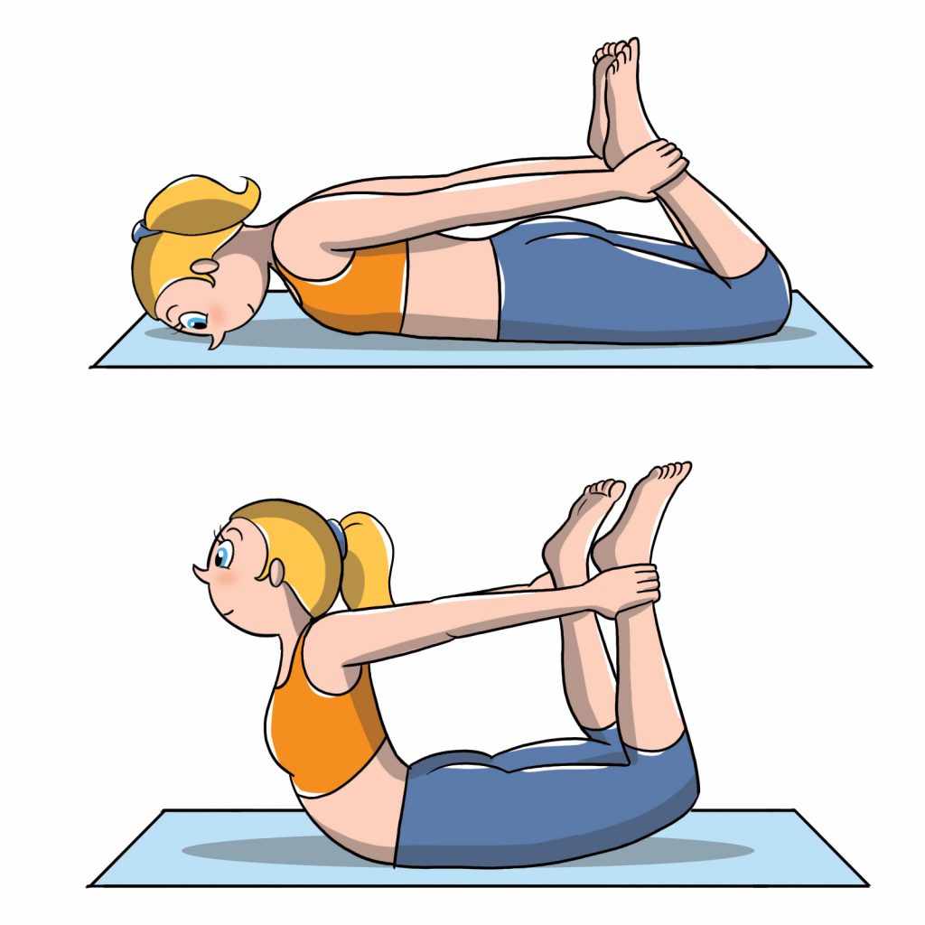 posizioni yoga arco
