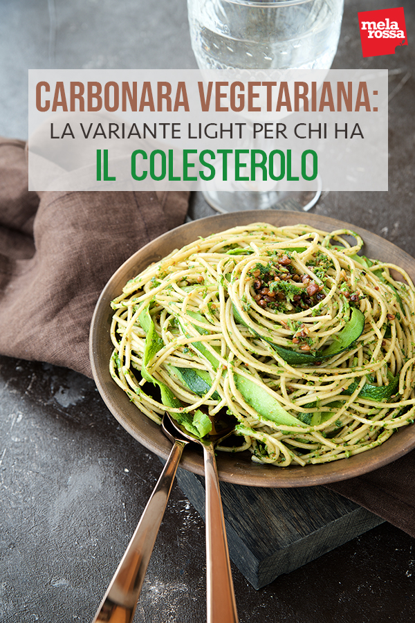 carbonara light con zucchine: variante per chi ha il colesterolo