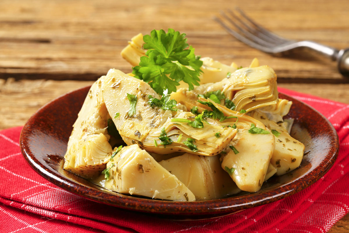 carciofi al tofu