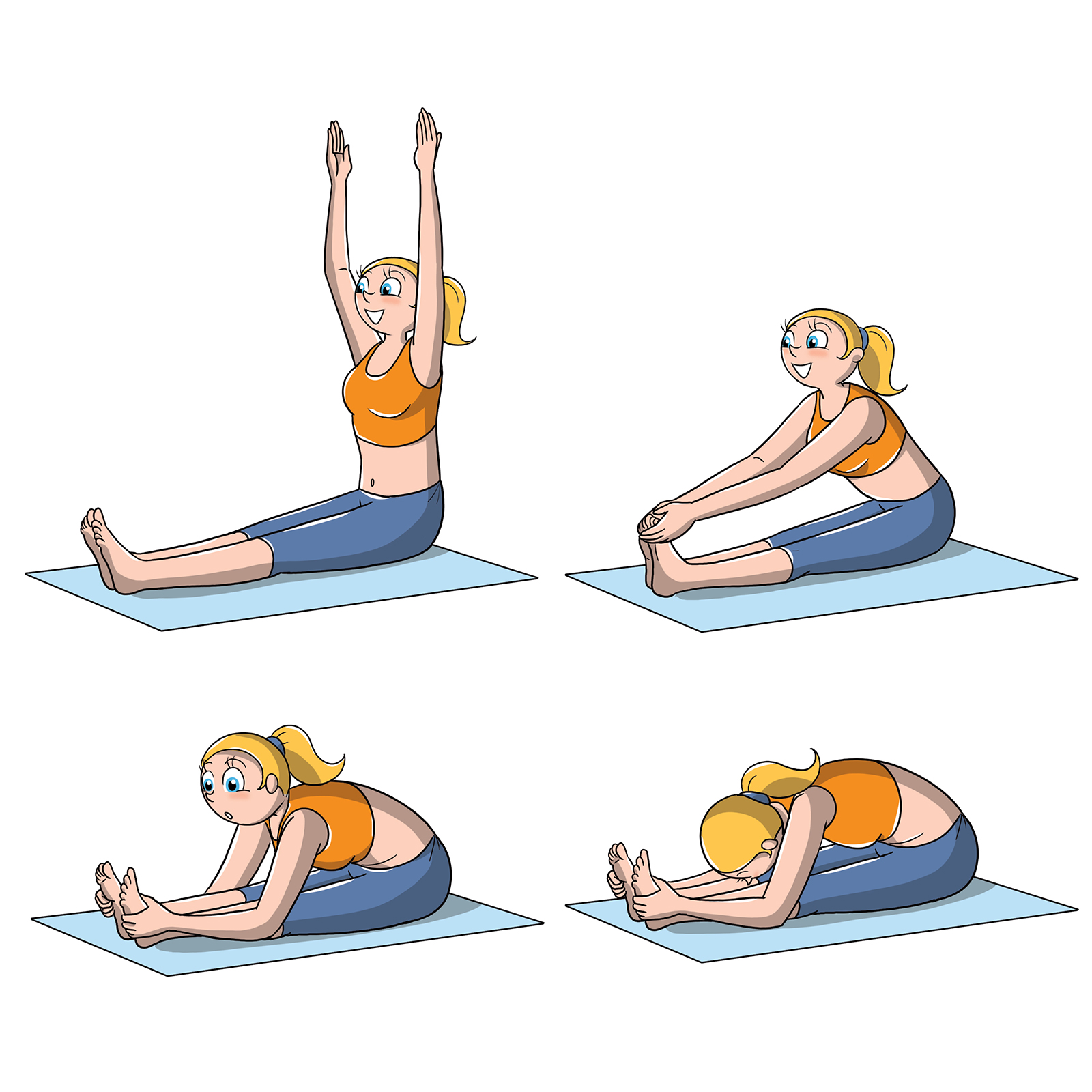posizioni yoga pinza