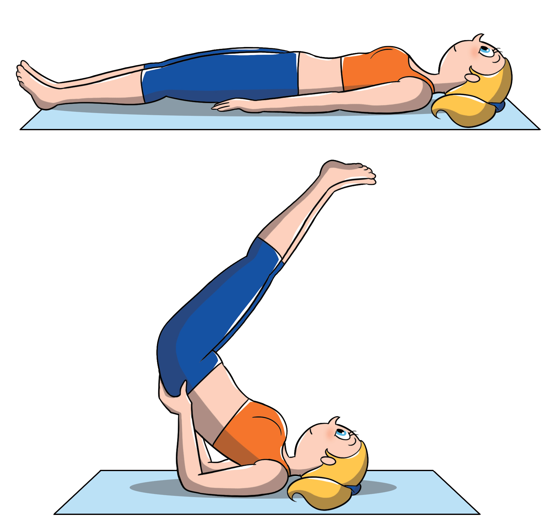 posizioni yoga intermedio: semicapovolta
