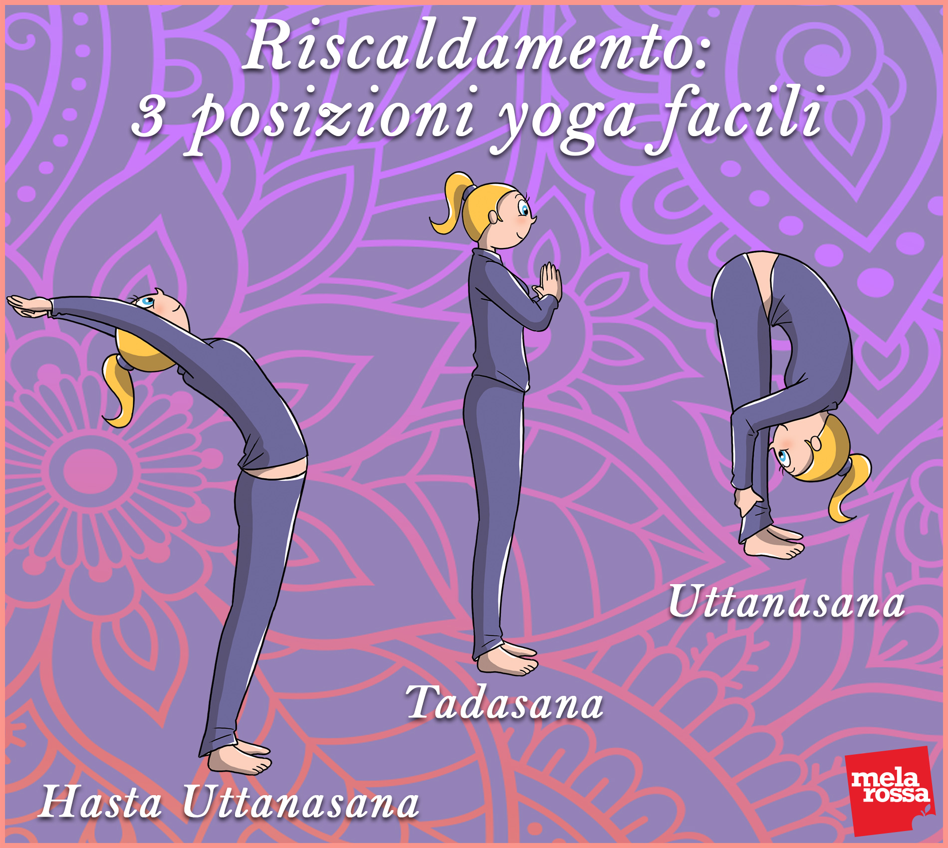 allenamento yoga a casa: riscaldamento