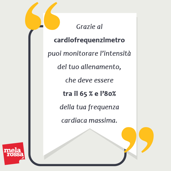 camminata attiva: cardiofrequenzimetro