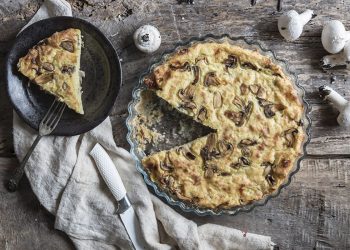 gateau di patate e funghi