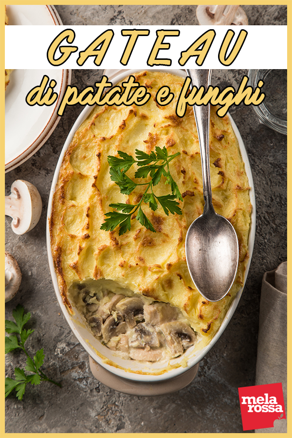 gateau patate e funghi