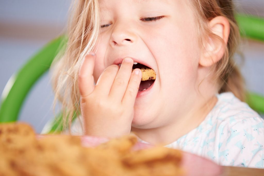 bambini e adolescenti sovrappeso: importanza merenda sana