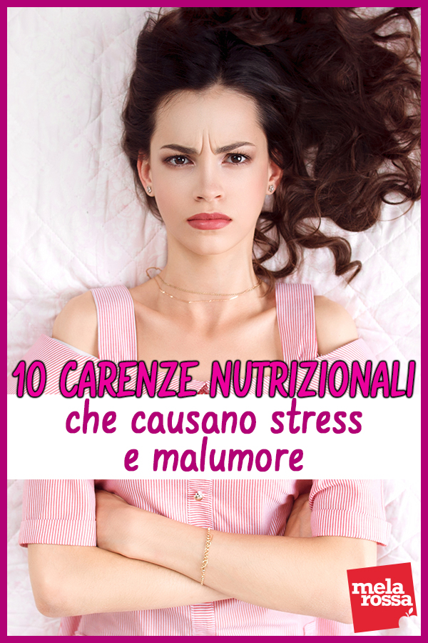 Carenze nutrizionali che causano malumore