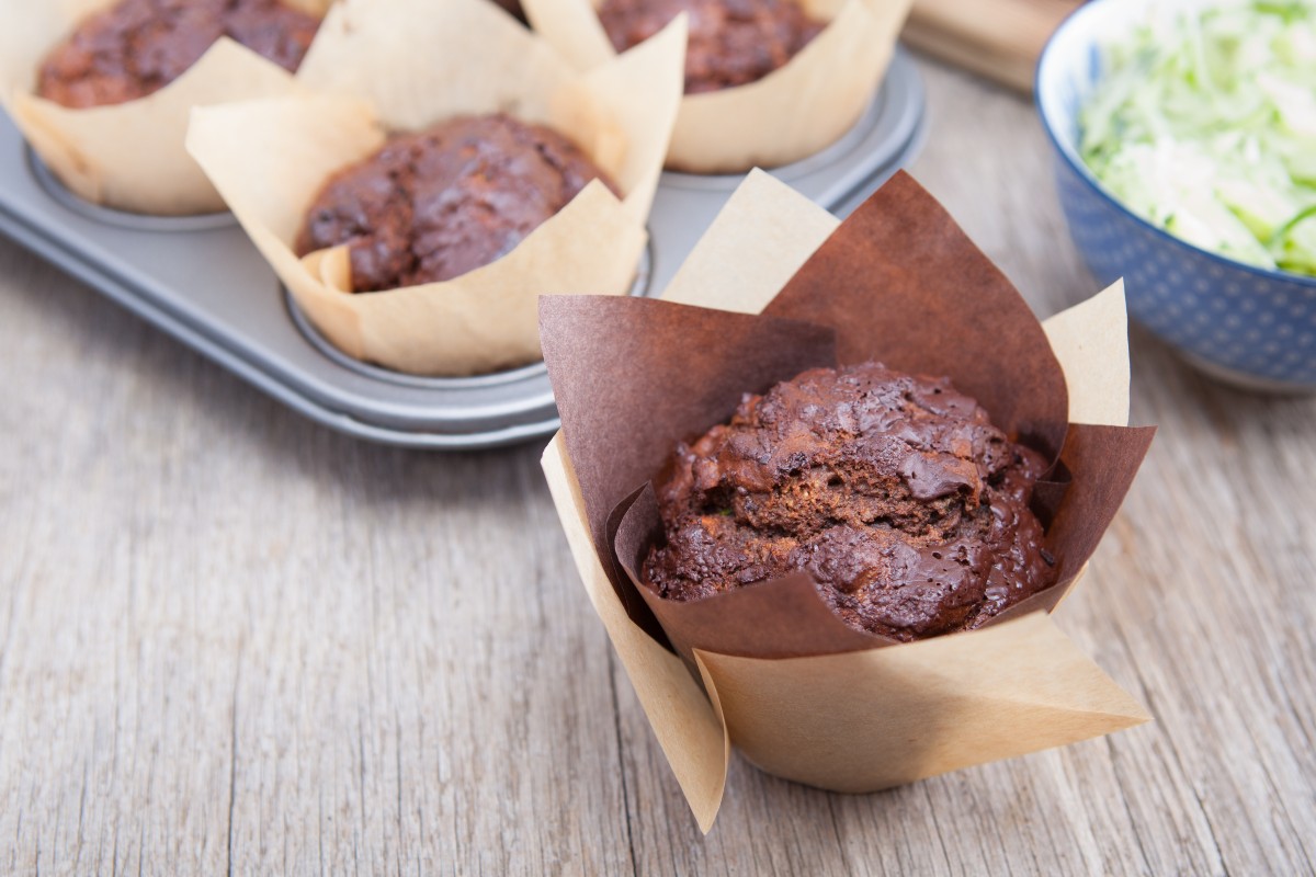 ricetta muffin senza glutine al cioccolato