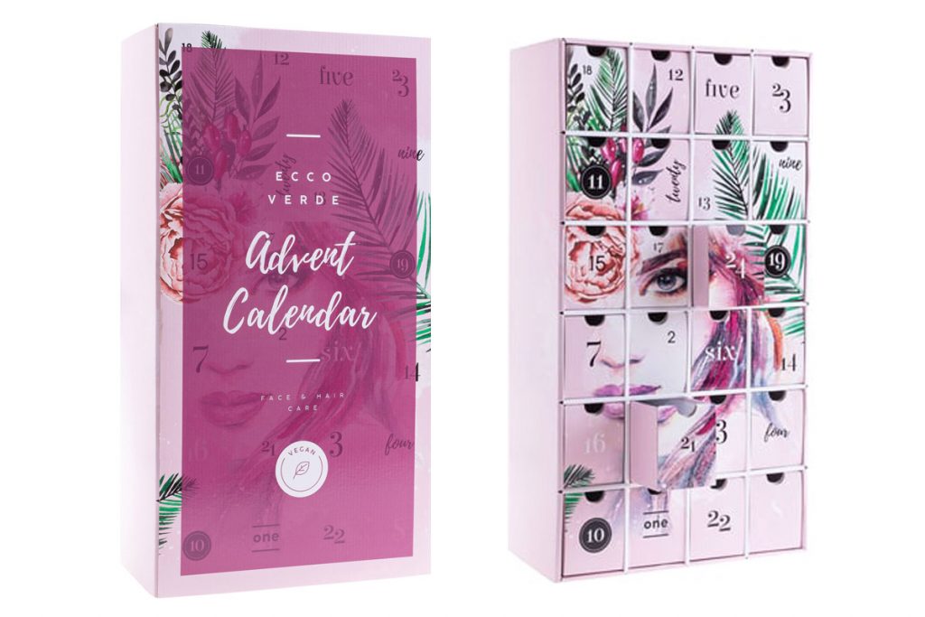 Calendari Avvento Natale 2019 beauty Ecco Verde