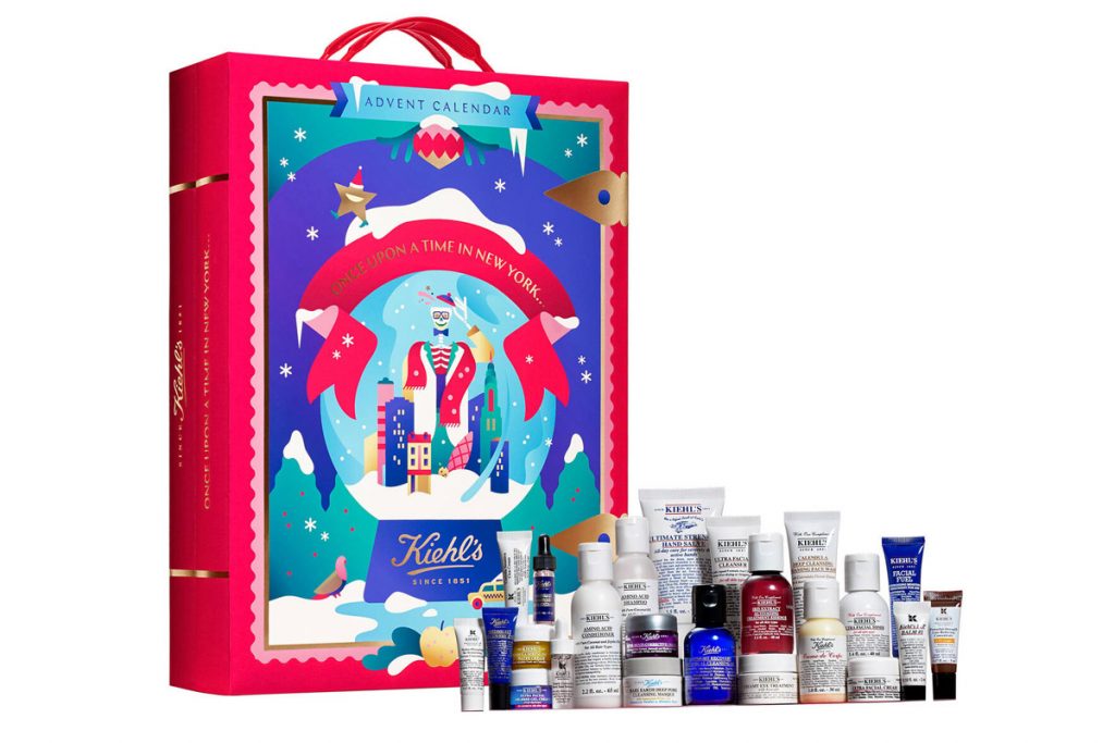 calendari avvento natale 2019 beauty: kiehls