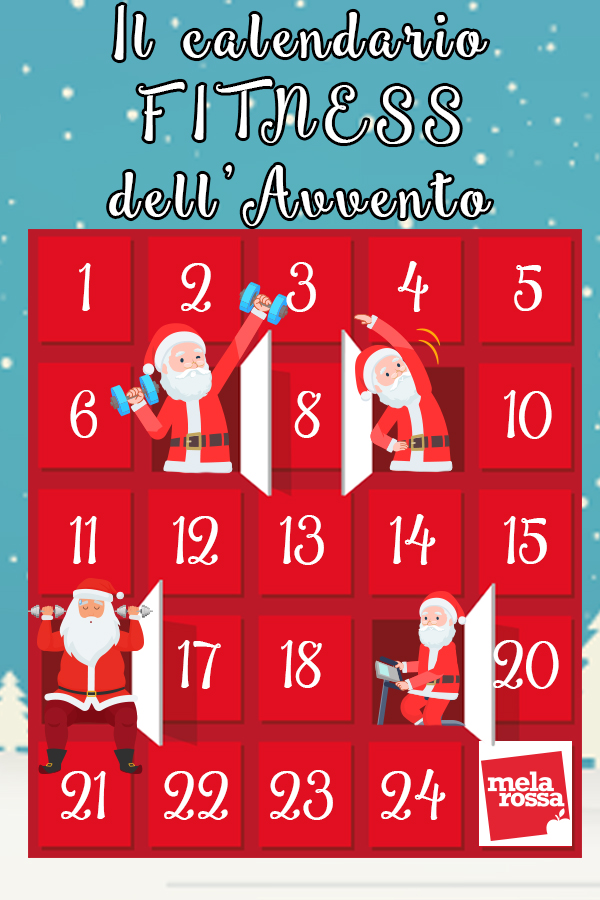 calendario dell'avvento fitness