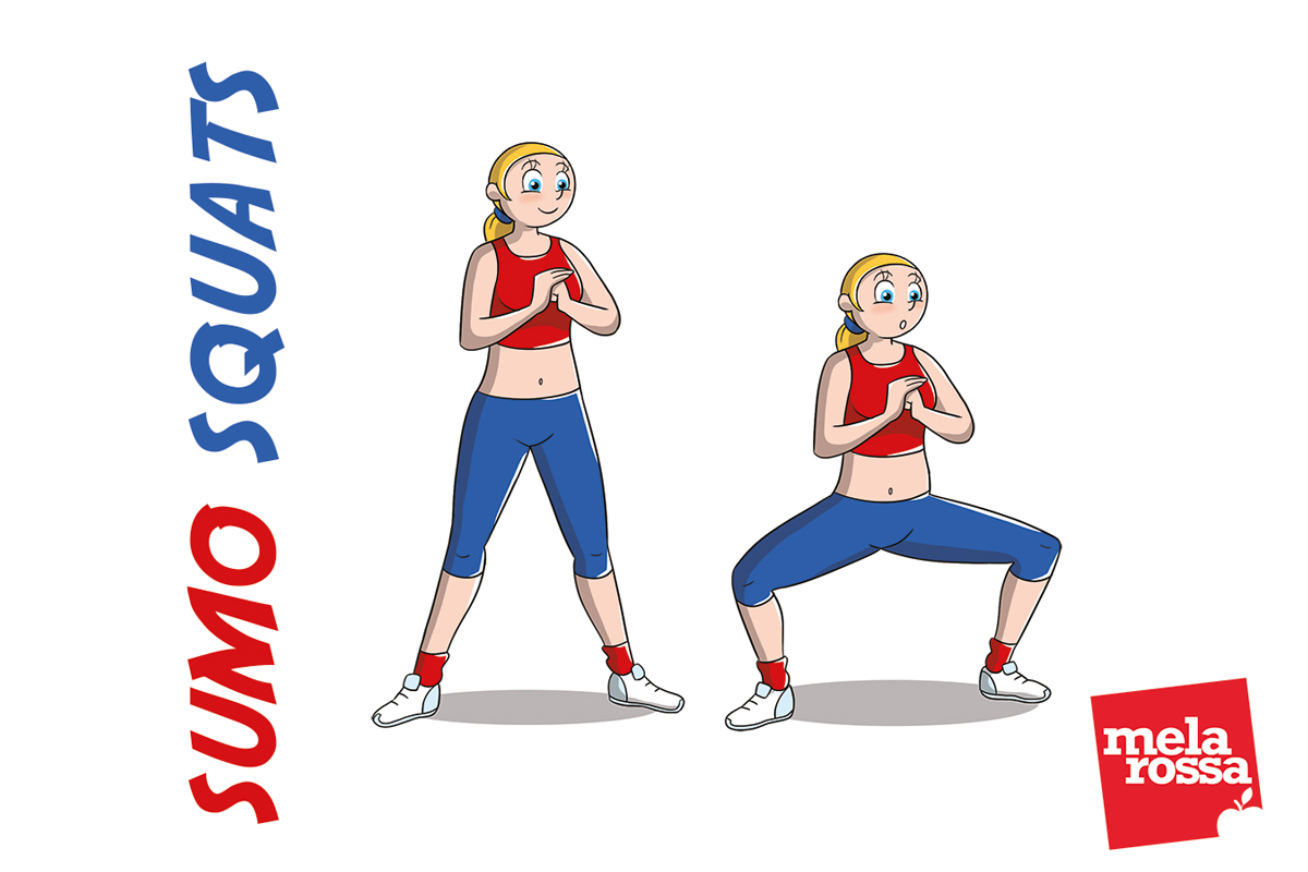 30 days challenge: sumo squat 