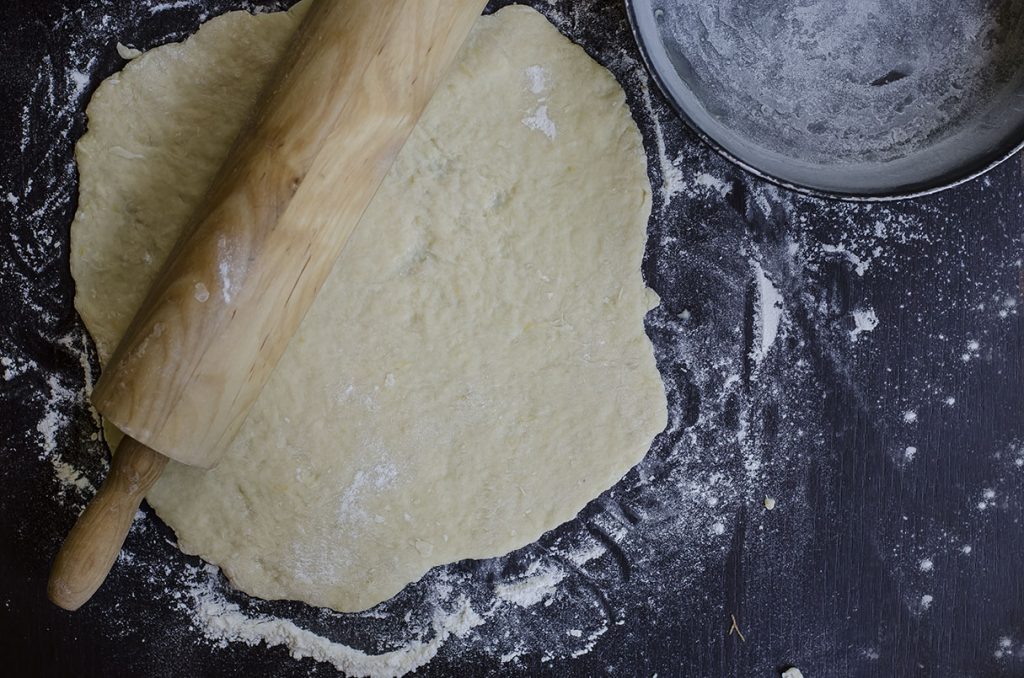 crostata light stendi impasto mattarello