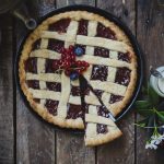 crostata light yogurt piatto finito