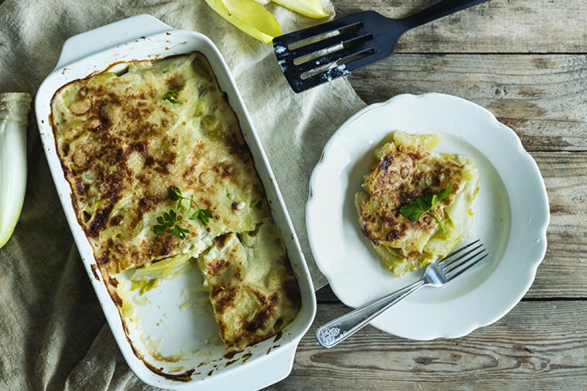 indivia belga patate gratin