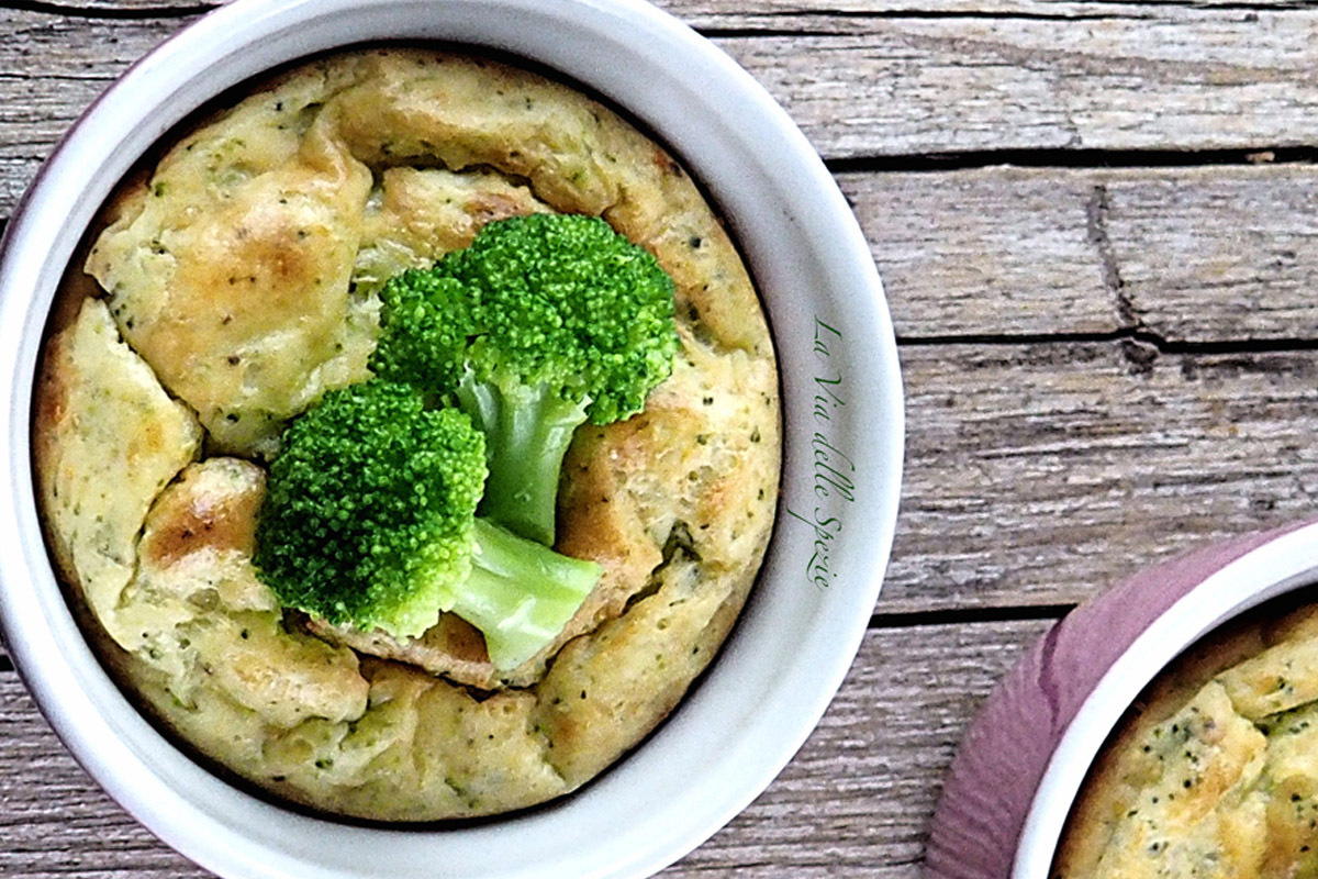 Ricette con i broccoli: sformati broccoli e ricotta
