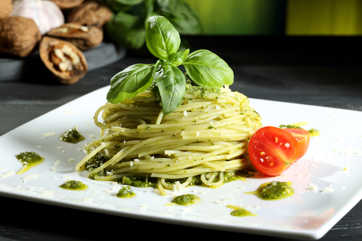 pesto di basilico light