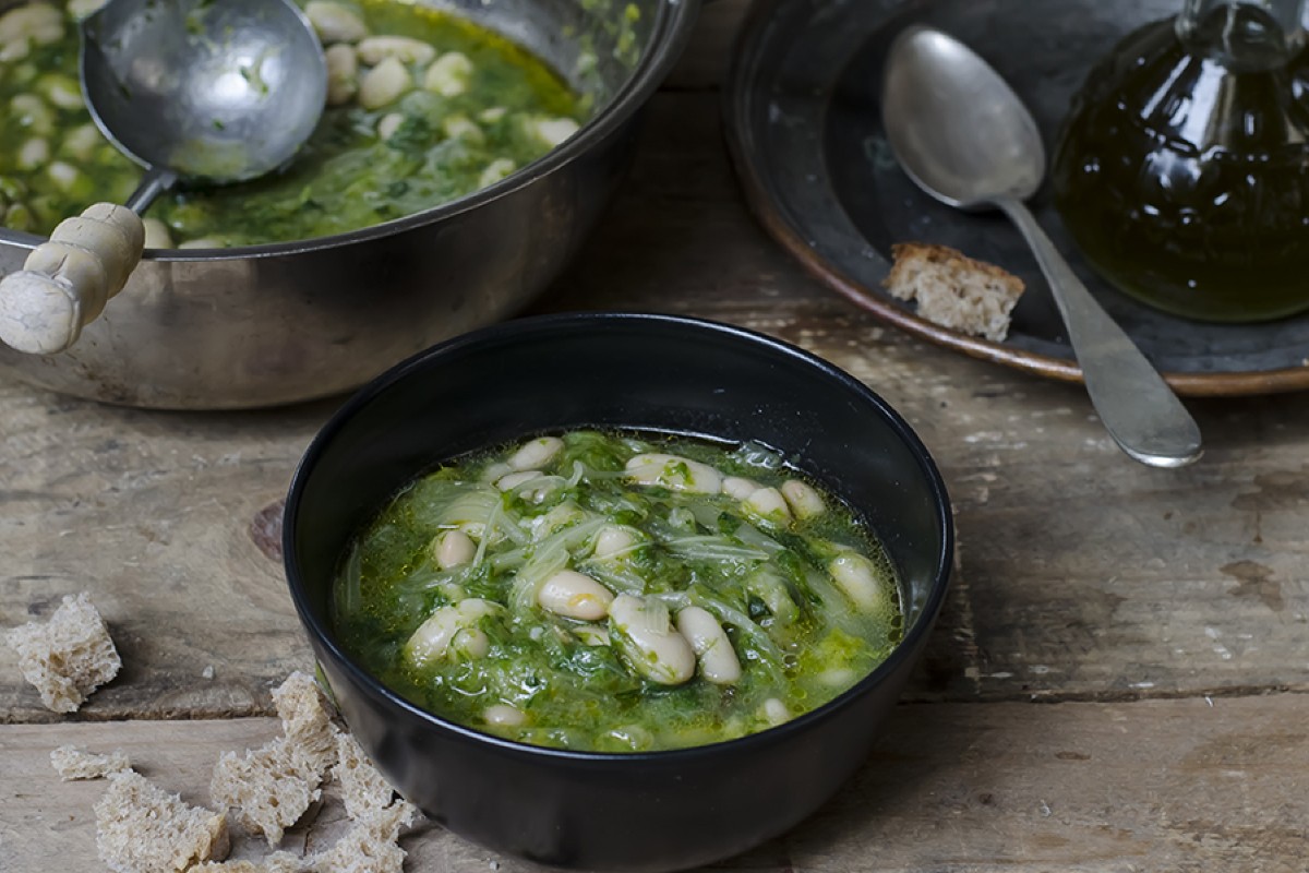 zuppa scarola e fagioli