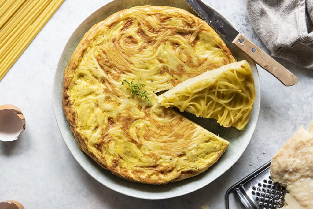 frittata di spaghetti