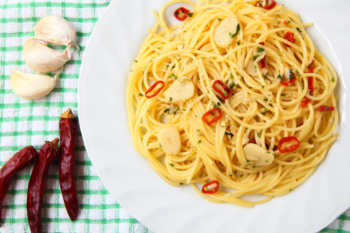 pasta aglio olio e peperoncino