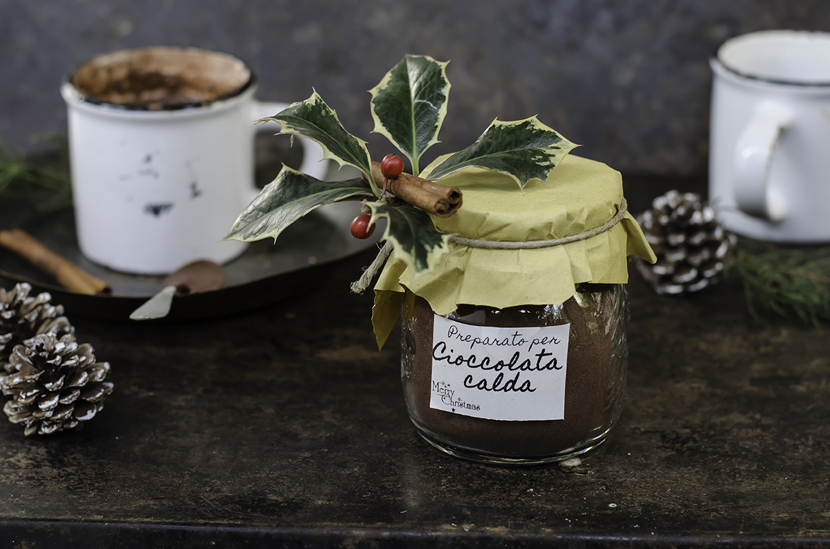 Regali golosi: preparato per cioccolata calda