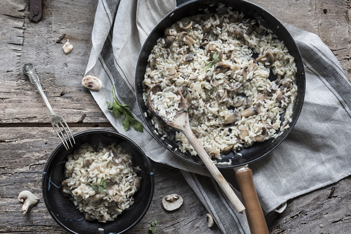 risotto ai funghi
