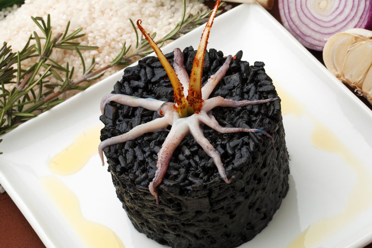 risotto al nero di seppia