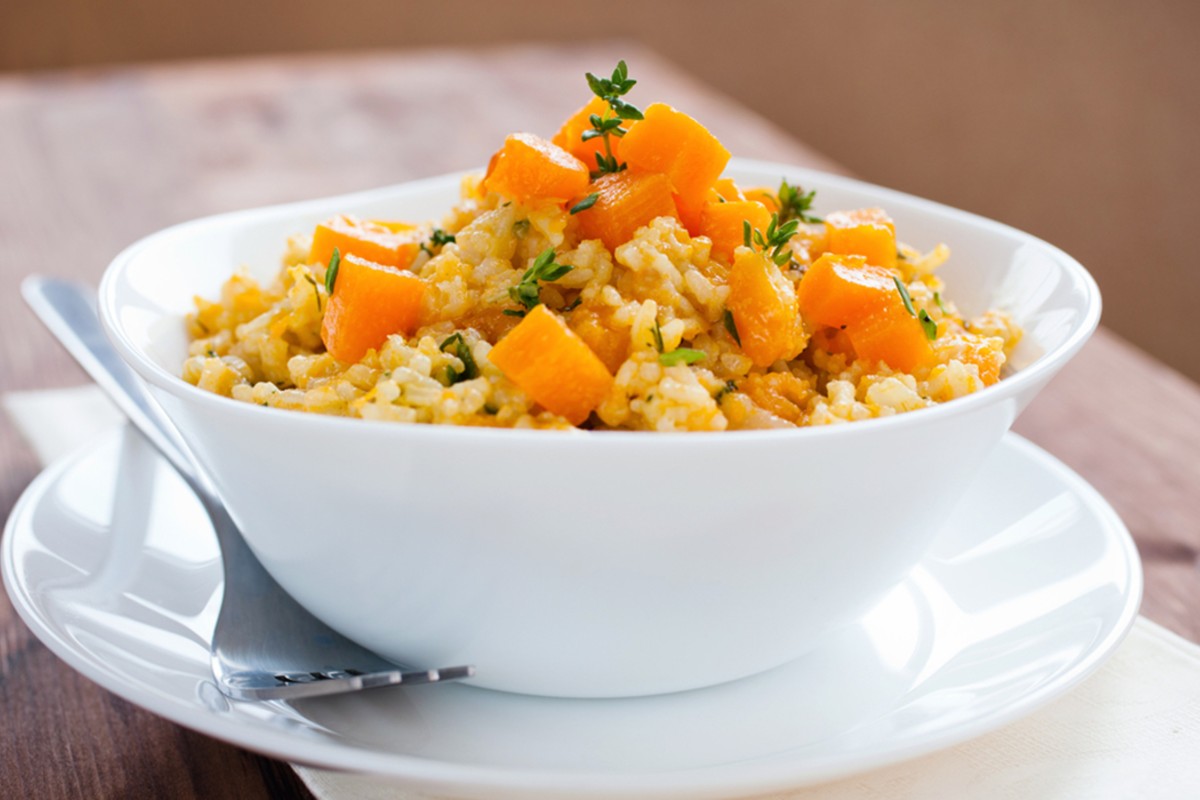 risotto alla zucca