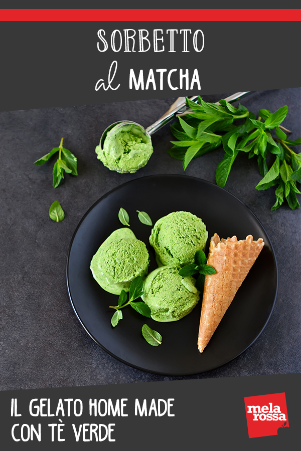 sorbetto al matcha: il gelato con il tè verde