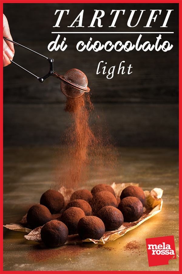tartufi di cioccolato light: la ricetta con cacao e ricotta