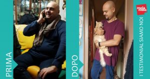Gilberto, – 42 kg con Melarossa: “Io sono rimasto strabiliato da questa dieta!”