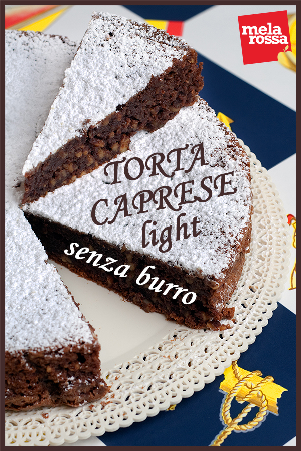 torta caprese senza burro 