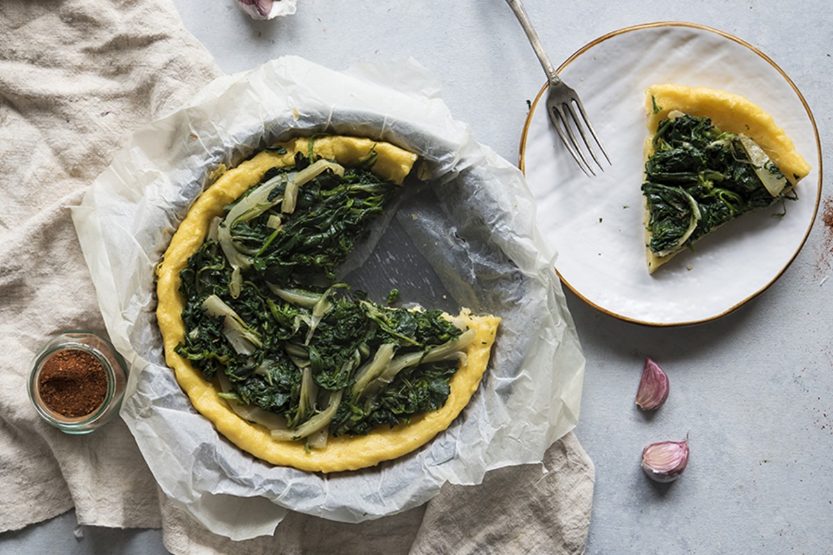 torta salata di polenta