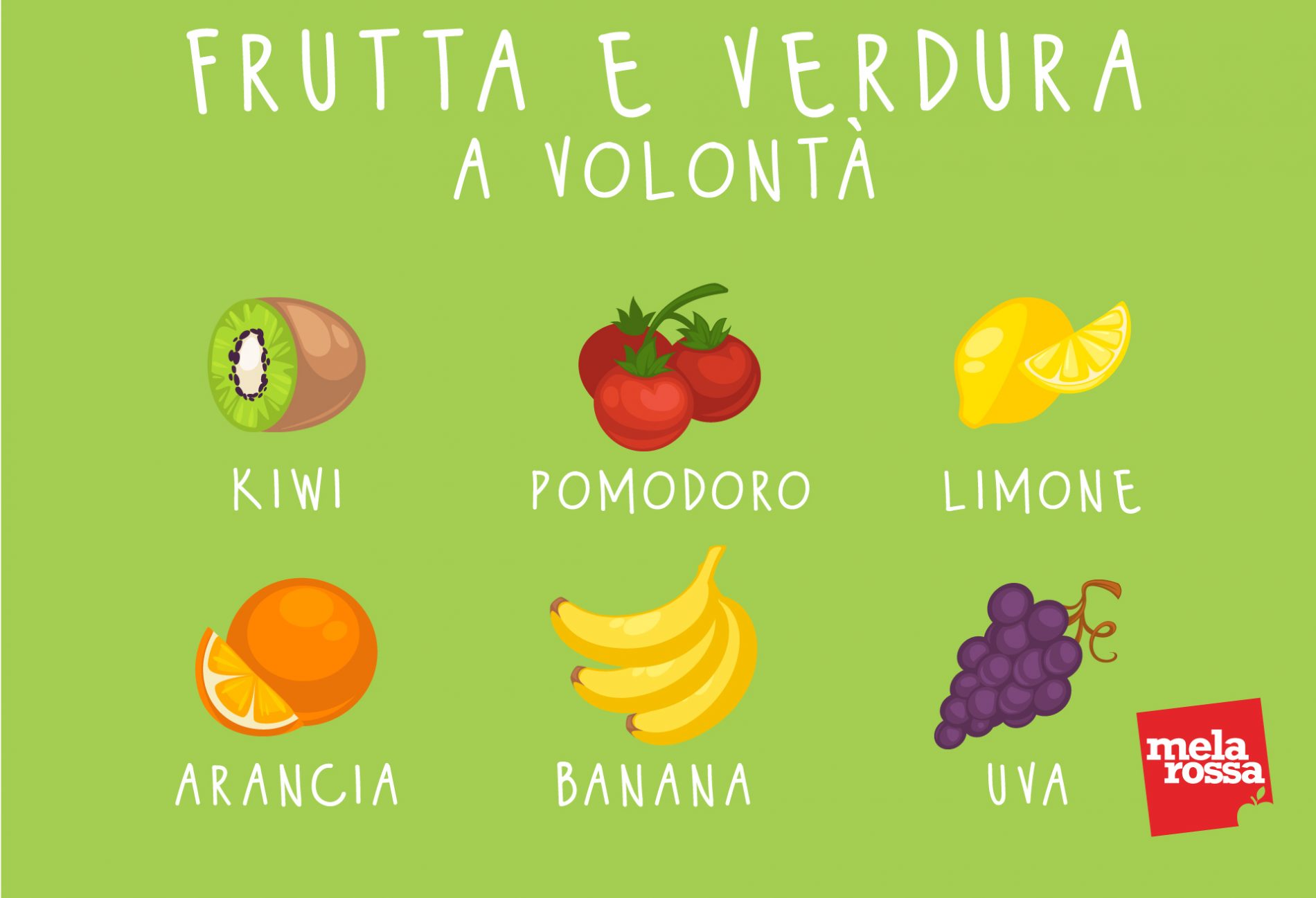 antistress verdura e frutta