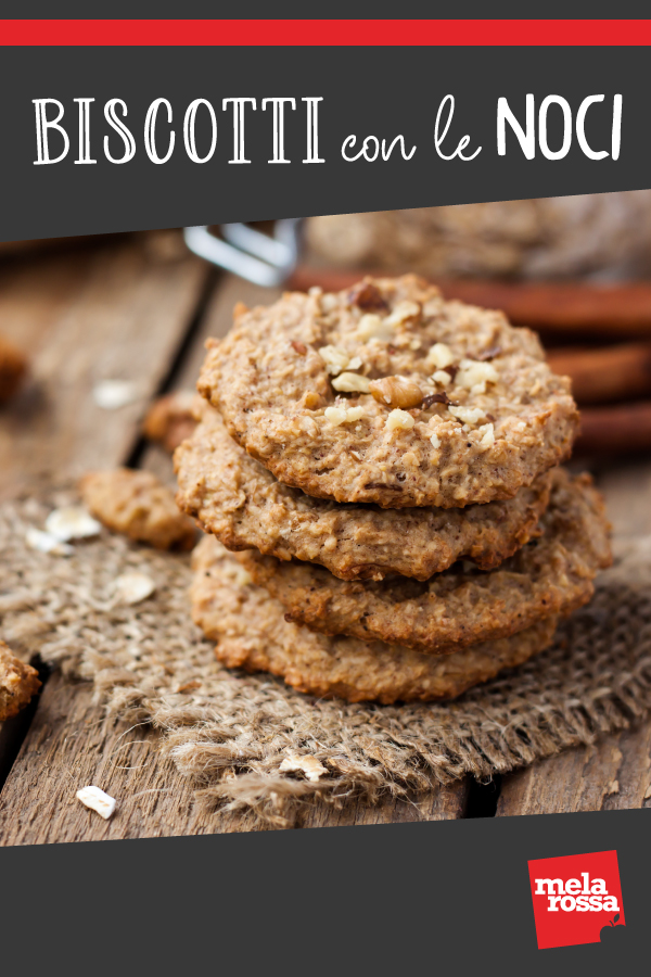 Biscotti con le noci, genuini e semplici da preparare