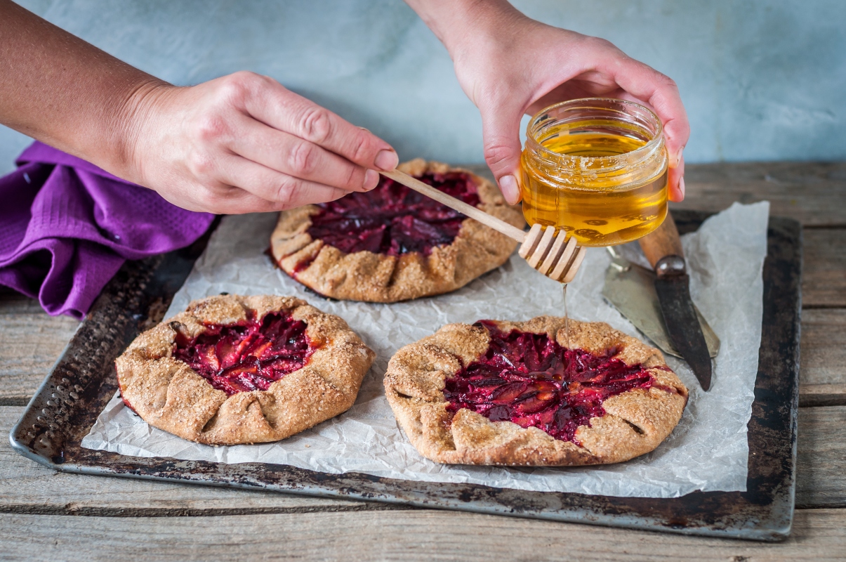 crostata con farina di segale