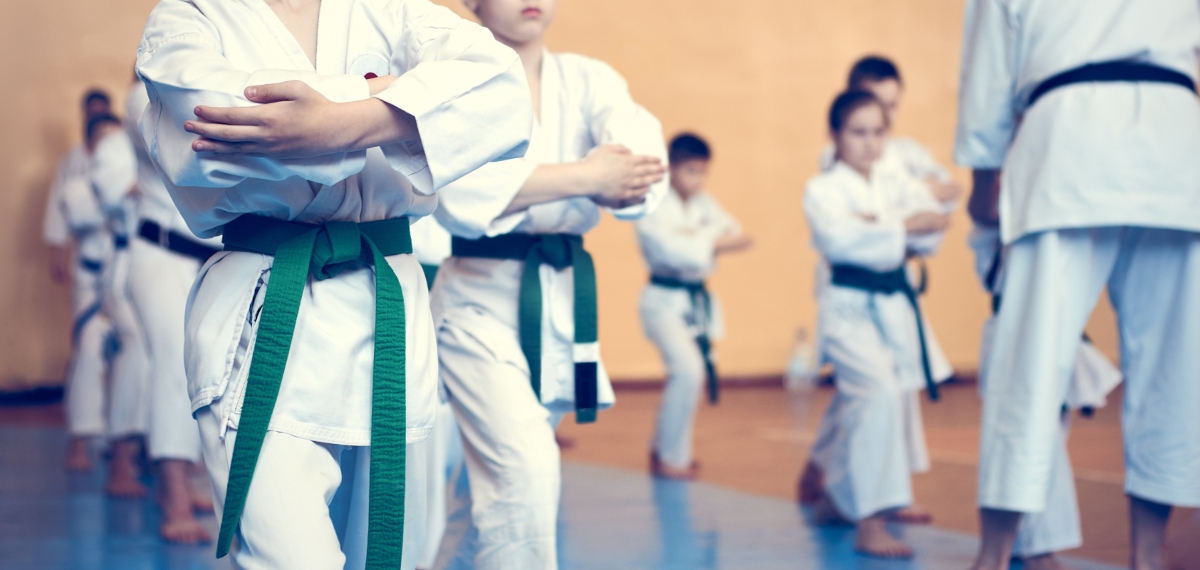 Benefici del karate per i bambini