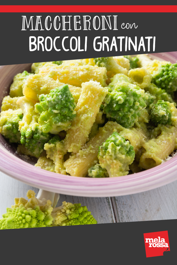 maccheroni e broccoli grantinati