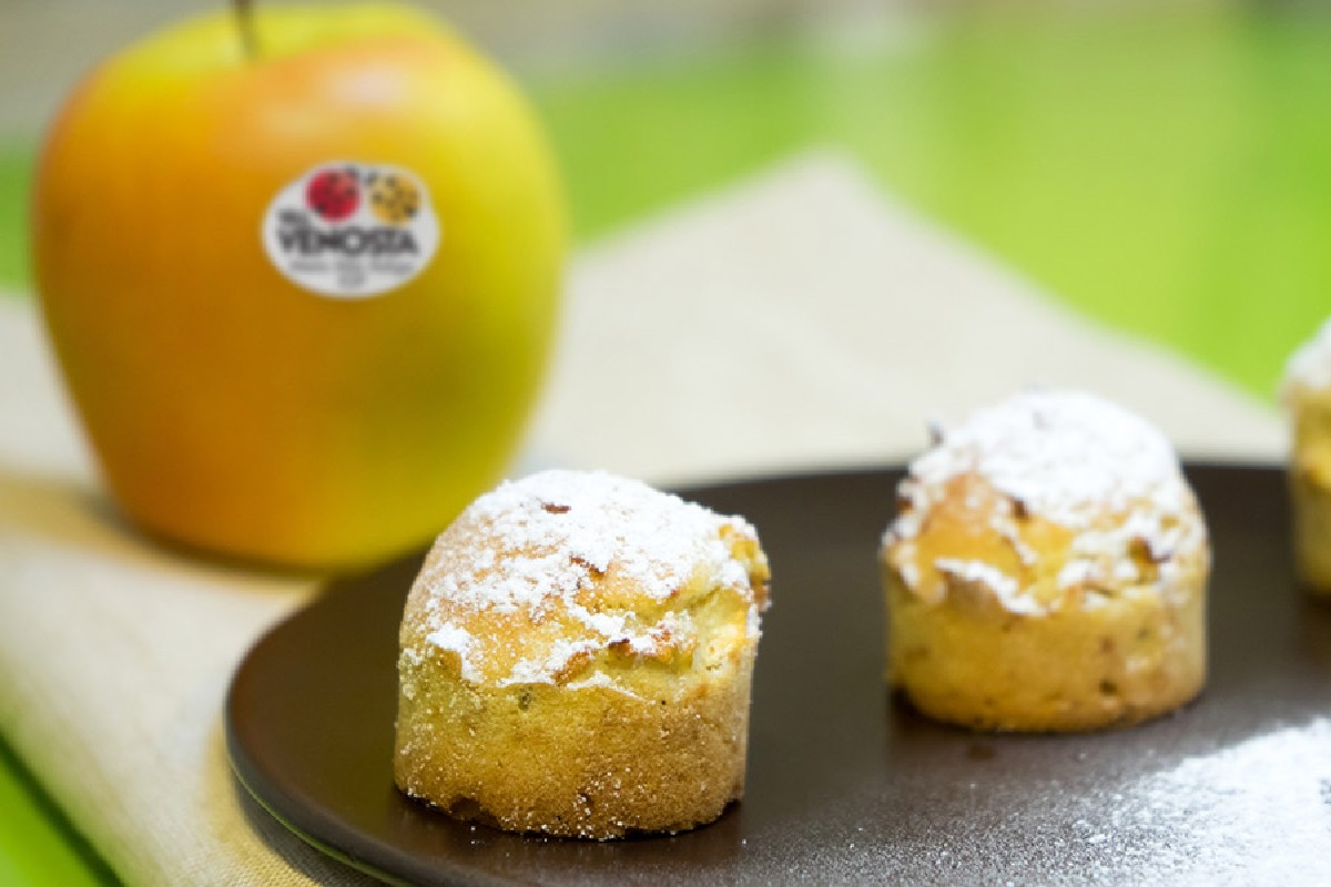 mini muffin mele zenzero