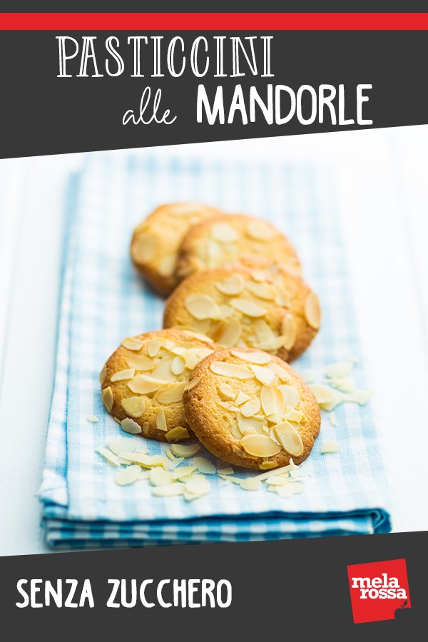 pasticcini alle mandorle senza zucchero